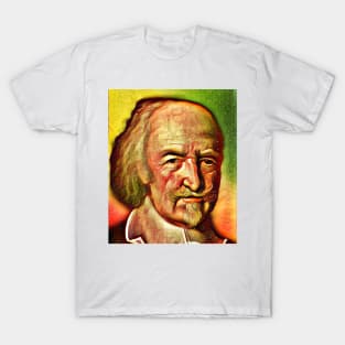 Thomas Hobbes Portrait | Thomas Hobbes Artwork 15 T-Shirt